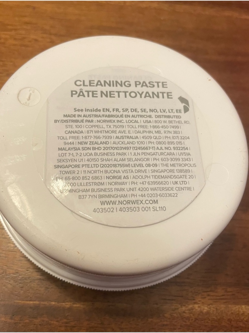 NEW Norwex Power Cleaning Paste - Picture 2 of 4